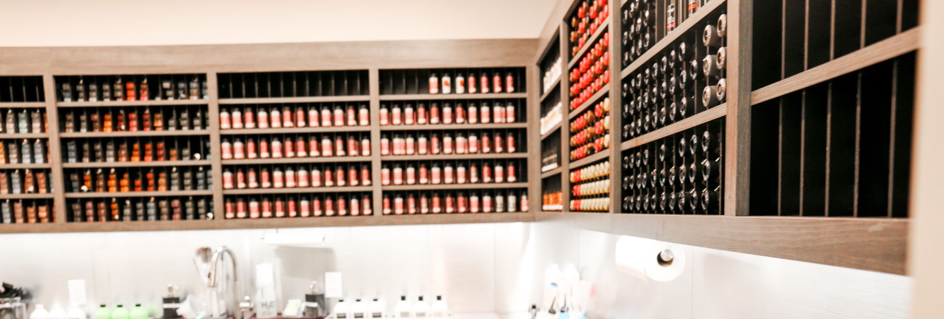 Salon Color Bars and Color Storage - Kaemark