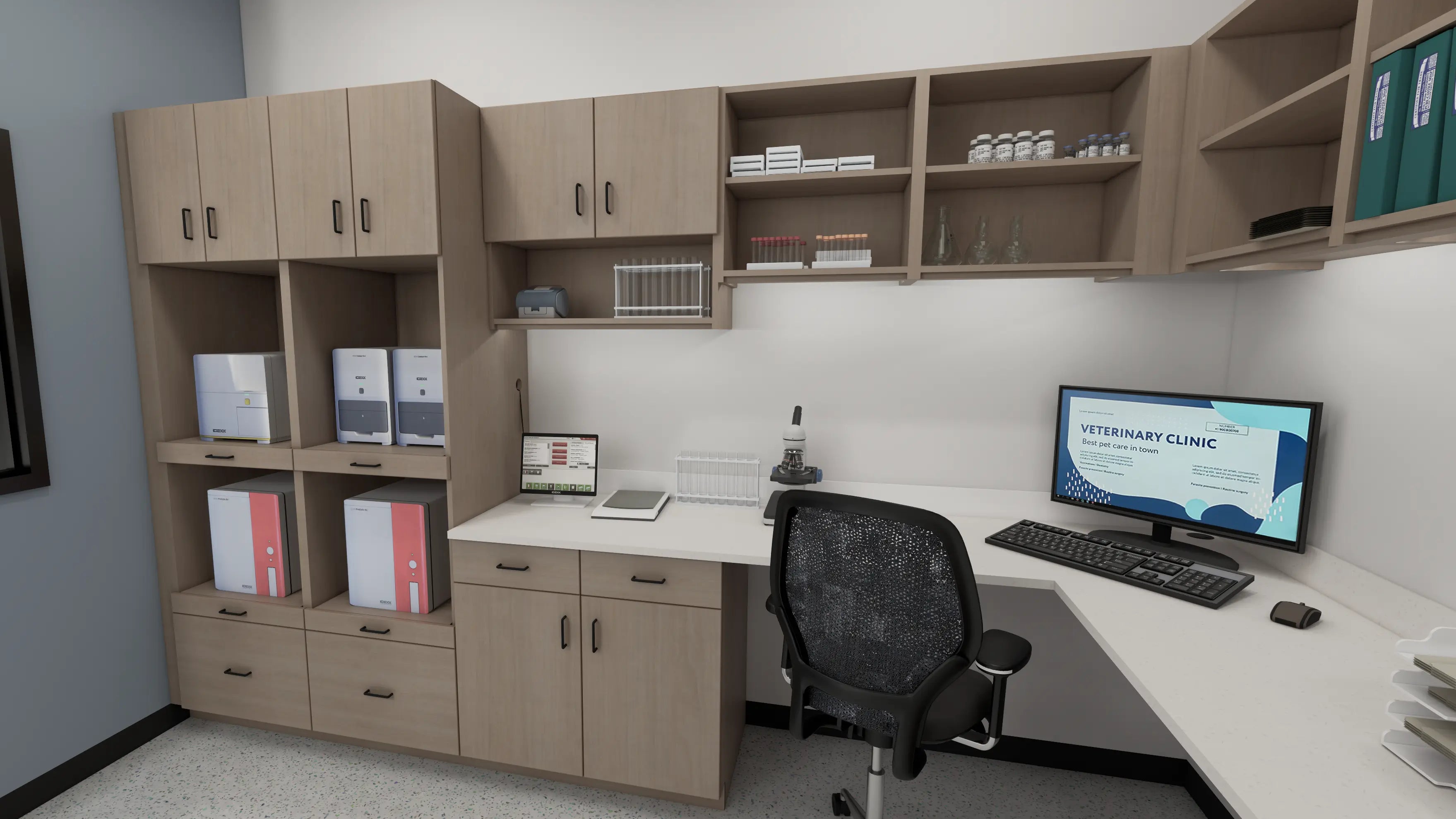 Lab and Prep Cabinets