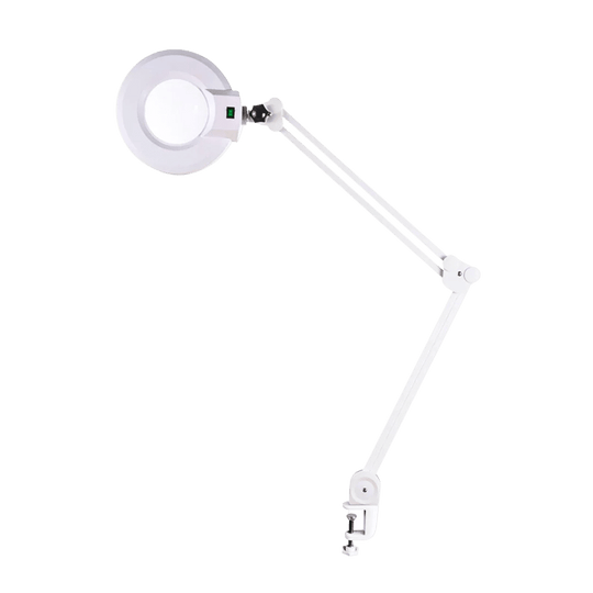 5-Diopter LED Magnifying Lamp with Clamp - Kaemark