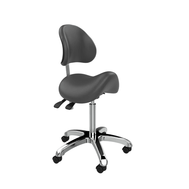 Emma Spa Technician Stool with Backrest - Kaemark