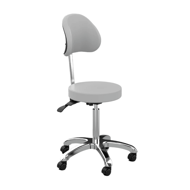 Harper Spa Technician Stool with Backrest - Kaemark