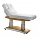 Aura White & Teak Massage Spa Bed - Kaemark