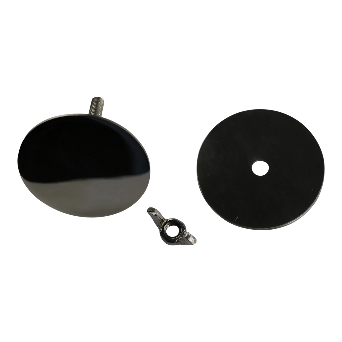 Round Chrome Cover Cap - Kaemark