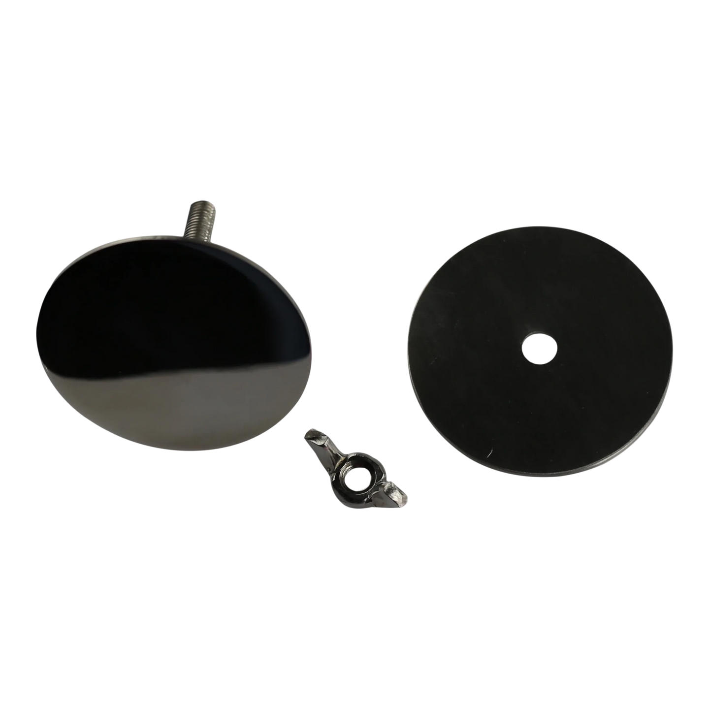 Round Chrome Cover Cap - Kaemark