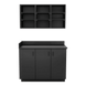 VetPro ER - 47" Wall-Mount Shelves and Base Cabinet Exam Room Veterinary Cabinets - Kaemark