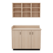 VetPro ER - 47" Wall-Mount Shelves and Base Cabinet Exam Room Veterinary Cabinets - Kaemark