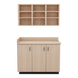 VetPro ER - 47" Wall-Mount Shelves and Base Cabinet Exam Room Veterinary Cabinets - Kaemark