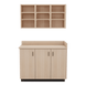 VetPro ER - 47" Wall-Mount Shelves and Base Cabinet Exam Room Veterinary Cabinets - Kaemark