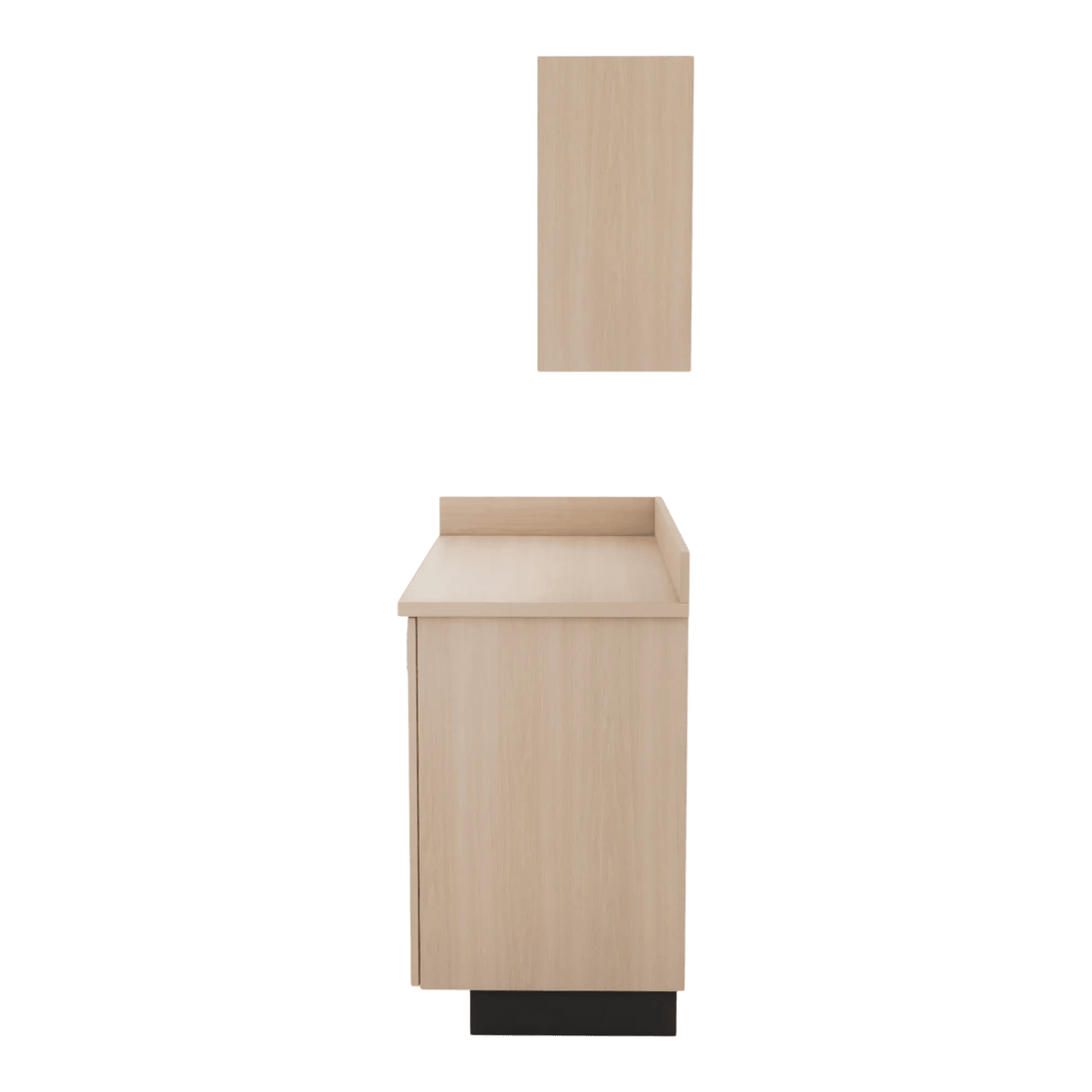 VetPro ER - 47" Wall-Mount Shelves and Base Cabinet Exam Room Veterinary Cabinets - Kaemark