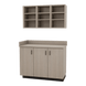 VetPro ER - 47" Wall-Mount Shelves and Base Cabinet Exam Room Veterinary Cabinets - Kaemark