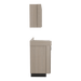 VetPro ER - 47" Wall-Mount Shelves and Base Cabinet Exam Room Veterinary Cabinets - Kaemark
