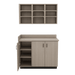 VetPro ER - 47" Wall-Mount Shelves and Base Cabinet Exam Room Veterinary Cabinets - Kaemark