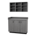 VetPro ER - 47" Wall-Mount Shelves and Base Cabinet Exam Room Veterinary Cabinets - Kaemark