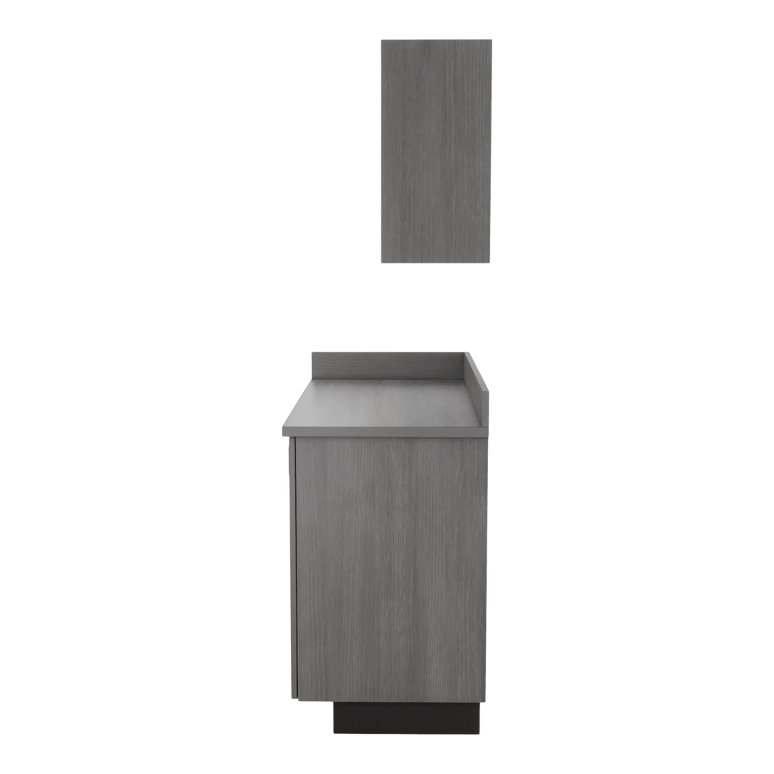 VetPro ER - 47" Wall-Mount Shelves and Base Cabinet Exam Room Veterinary Cabinets - Kaemark