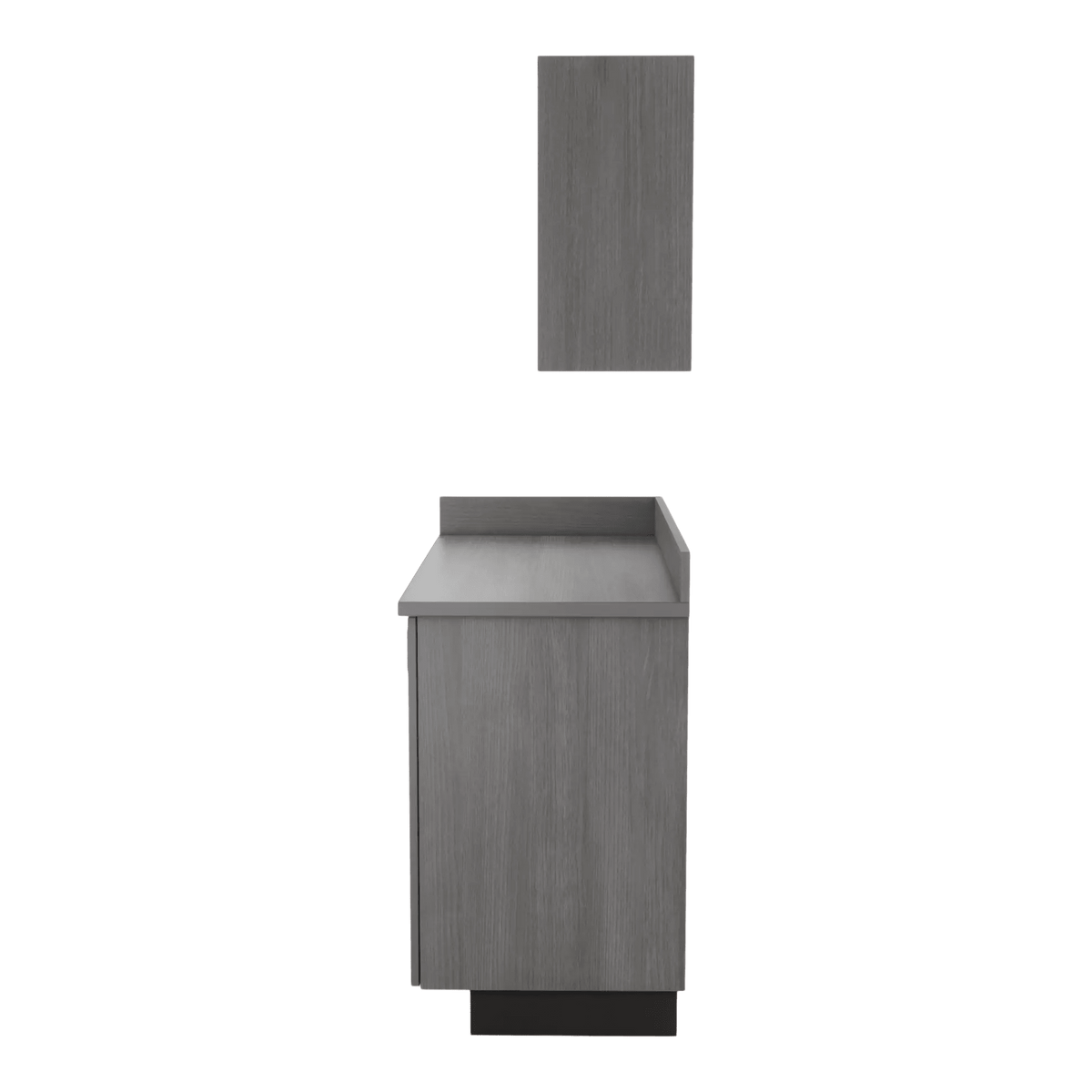 VetPro ER - 47" Wall-Mount Shelves and Base Cabinet Exam Room Veterinary Cabinets - Kaemark