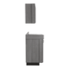 VetPro ER - 47" Wall-Mount Shelves and Base Cabinet Exam Room Veterinary Cabinets - Kaemark