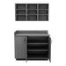 VetPro ER - 47" Wall-Mount Shelves and Base Cabinet Exam Room Veterinary Cabinets - Kaemark