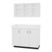 VetPro ER - 47" Wall-Mount Shelves and Base Cabinet Exam Room Veterinary Cabinets - Kaemark