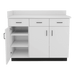 VetPro ER - 47" Combo Base Cabinet Exam Room Veterinary Cabinets - Kaemark