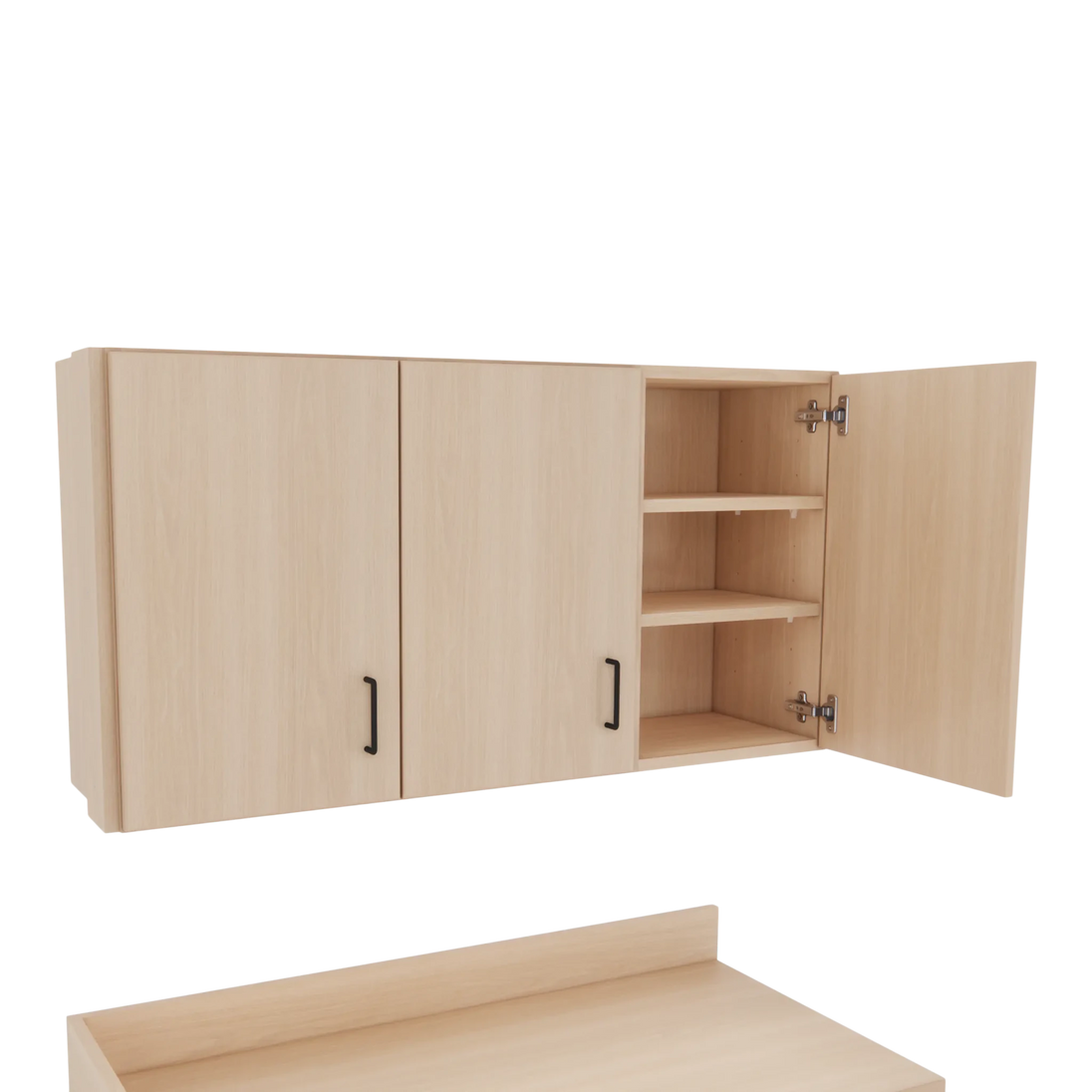 VetPro ER - 47" Wall-Mount Cabinet and Base Cabinet Exam Room Veterinary Cabinets - Kaemark