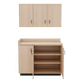VetPro ER - 47" Wall-Mount Cabinet and Base Cabinet Exam Room Veterinary Cabinets - Kaemark