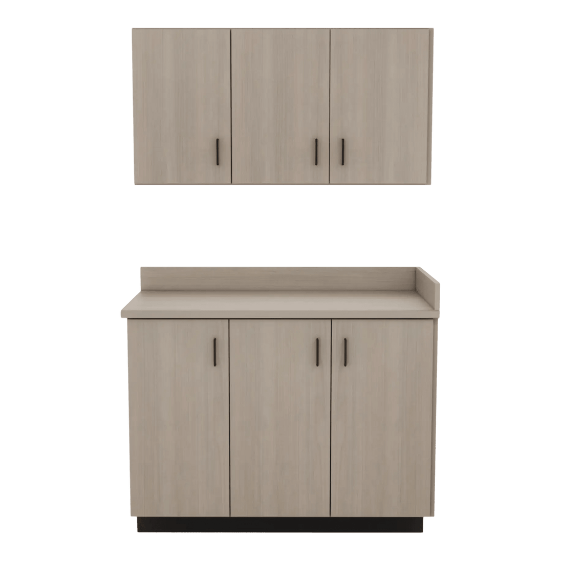 VetPro ER - 47" Wall-Mount Cabinet and Base Cabinet Exam Room Veterinary Cabinets - Kaemark