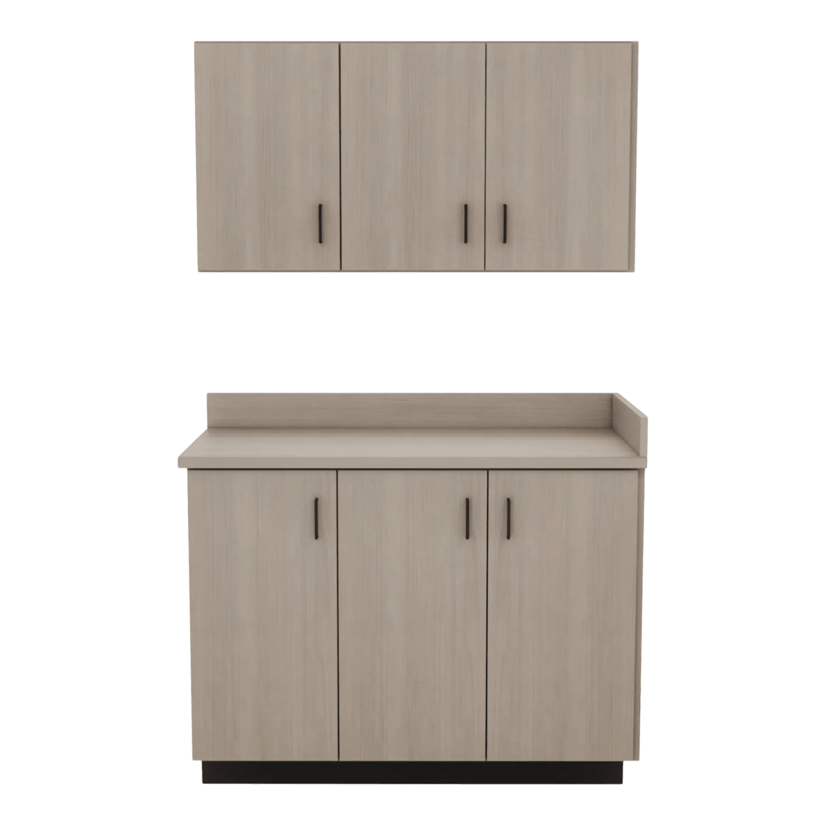 VetPro ER - 47" Wall-Mount Cabinet and Base Cabinet Exam Room Veterinary Cabinets - Kaemark