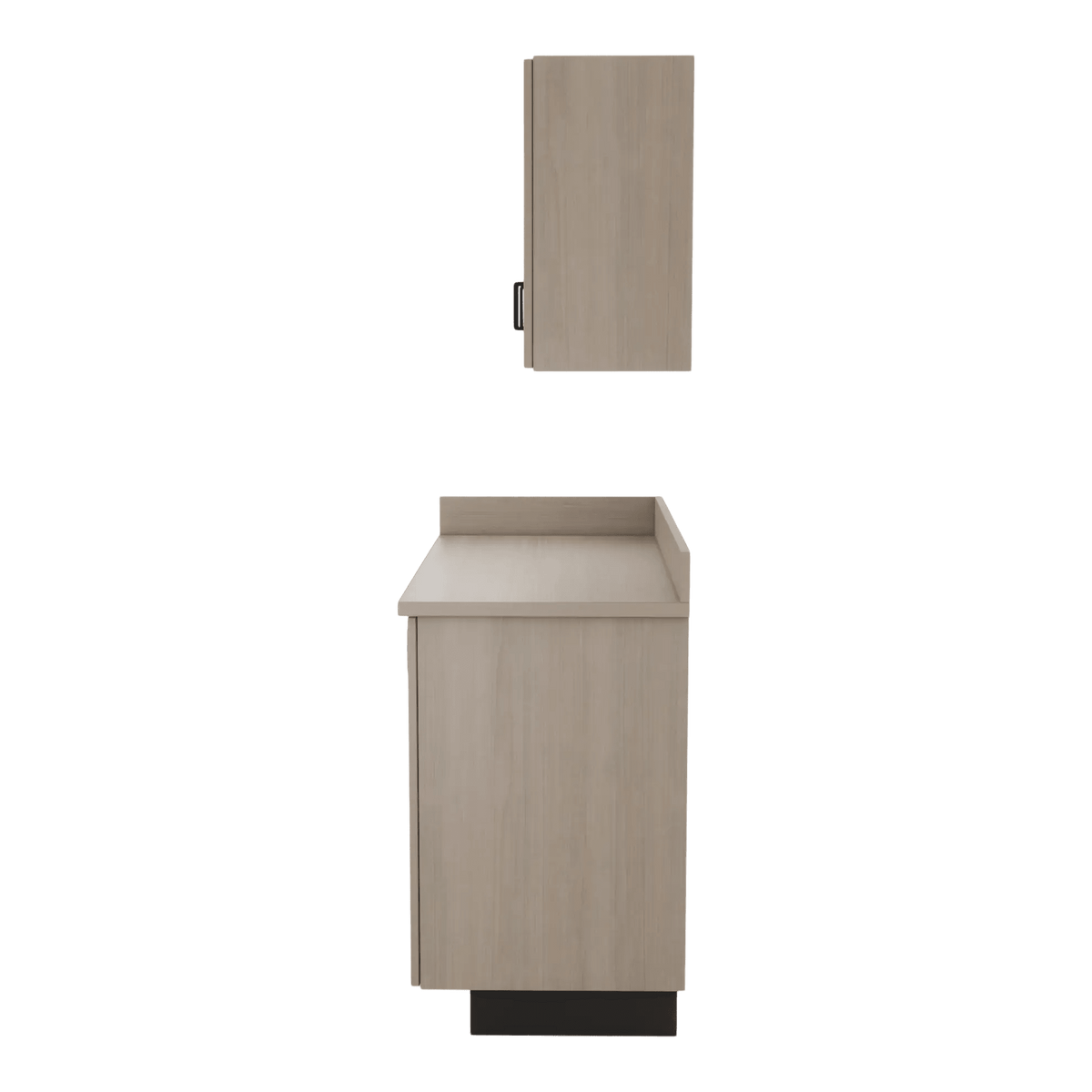 VetPro ER - 47" Wall-Mount Cabinet and Base Cabinet Exam Room Veterinary Cabinets - Kaemark