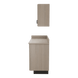 VetPro ER - 47" Wall-Mount Cabinet and Base Cabinet Exam Room Veterinary Cabinets - Kaemark