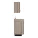 VetPro ER - 47" Wall-Mount Cabinet and Base Cabinet Exam Room Veterinary Cabinets - Kaemark