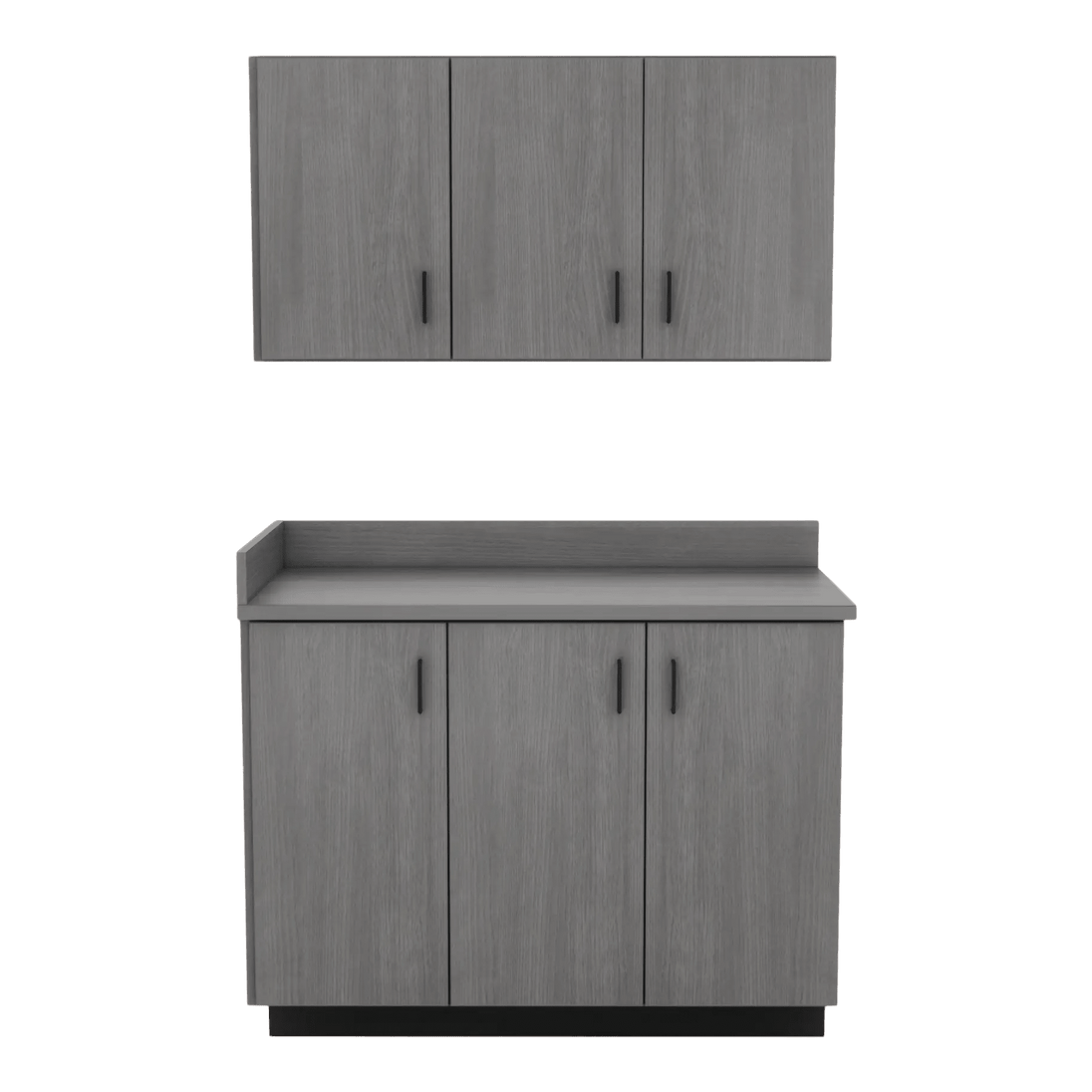 VetPro ER - 47" Wall-Mount Cabinet and Base Cabinet Exam Room Veterinary Cabinets - Kaemark