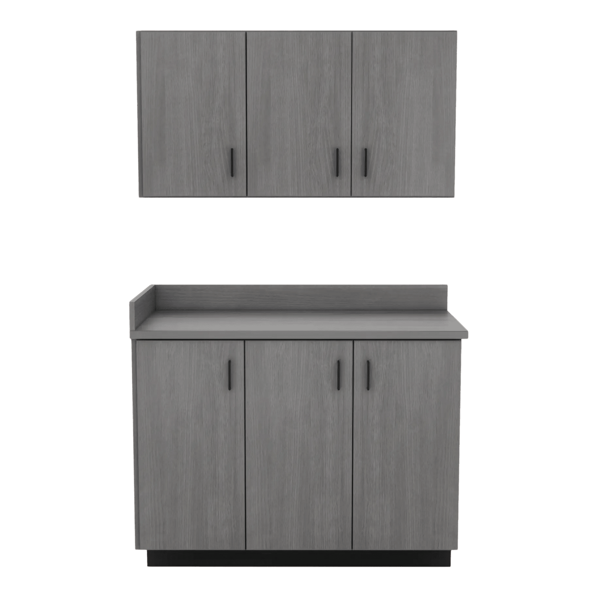 VetPro ER - 47" Wall-Mount Cabinet and Base Cabinet Exam Room Veterinary Cabinets - Kaemark