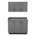 VetPro ER - 47" Wall-Mount Cabinet and Base Cabinet Exam Room Veterinary Cabinets - Kaemark