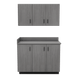 VetPro ER - 47" Wall-Mount Cabinet and Base Cabinet Exam Room Veterinary Cabinets - Kaemark