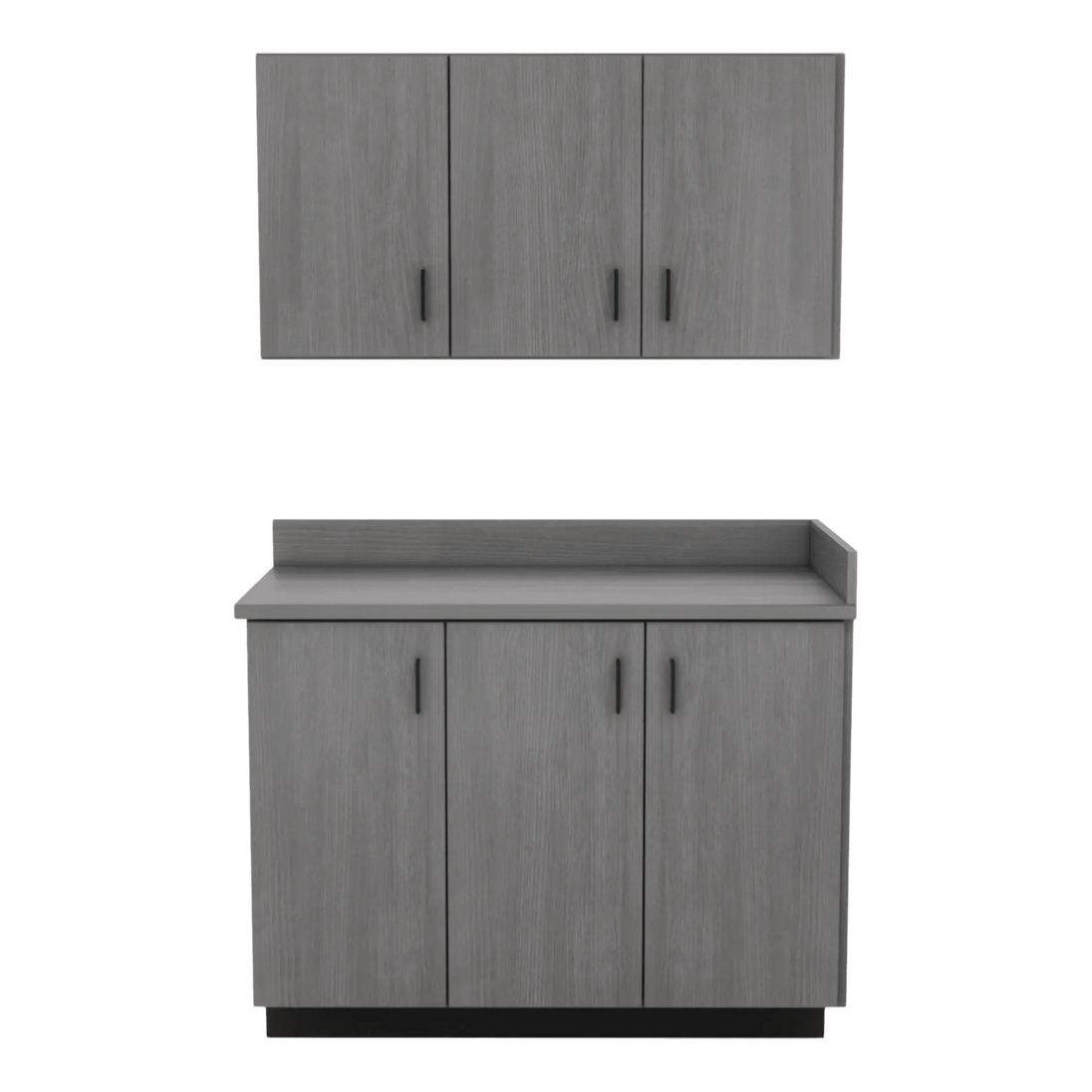 VetPro ER - 47" Wall-Mount Cabinet and Base Cabinet Exam Room Veterinary Cabinets - Kaemark