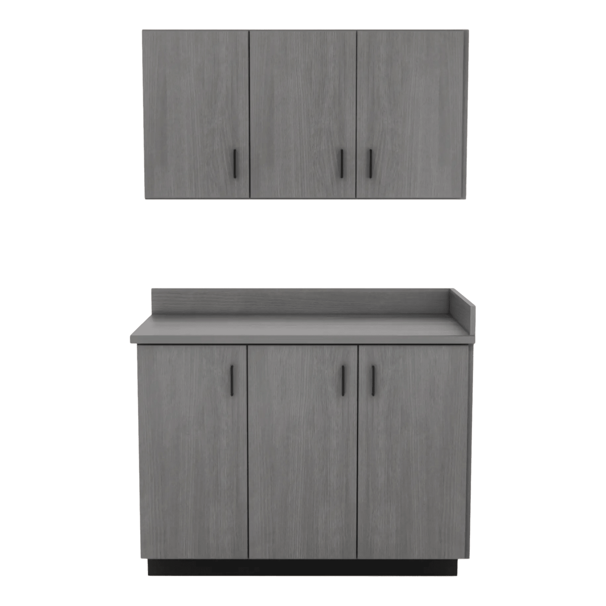 VetPro ER - 47" Wall-Mount Cabinet and Base Cabinet Exam Room Veterinary Cabinets - Kaemark