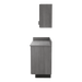 VetPro ER - 47" Wall-Mount Cabinet and Base Cabinet Exam Room Veterinary Cabinets - Kaemark