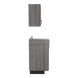 VetPro ER - 47" Wall-Mount Cabinet and Base Cabinet Exam Room Veterinary Cabinets - Kaemark