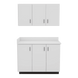 VetPro ER - 47" Wall-Mount Cabinet and Base Cabinet Exam Room Veterinary Cabinets - Kaemark