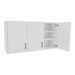 VetPro ER - 47" Wall-Mount Cabinet and Base Cabinet Exam Room Veterinary Cabinets - Kaemark