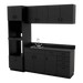 VetPro LB - 8' Wall-Mount Cabinet and Combo Base Cabinet Lab Room Veterinary Cabinet Package - Kaemark
