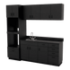 VetPro LB - 8' Wall-Mount Cabinet and Combo Base Cabinet Lab Room Veterinary Cabinet Package - Kaemark
