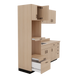 VetPro LB - 8' Wall-Mount Cabinet and Combo Base Cabinet Lab Room Veterinary Cabinet Package - Kaemark
