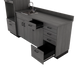 VetPro LB - 8' Wall-Mount Cabinet and Combo Base Cabinet Lab Room Veterinary Cabinet Package - Kaemark
