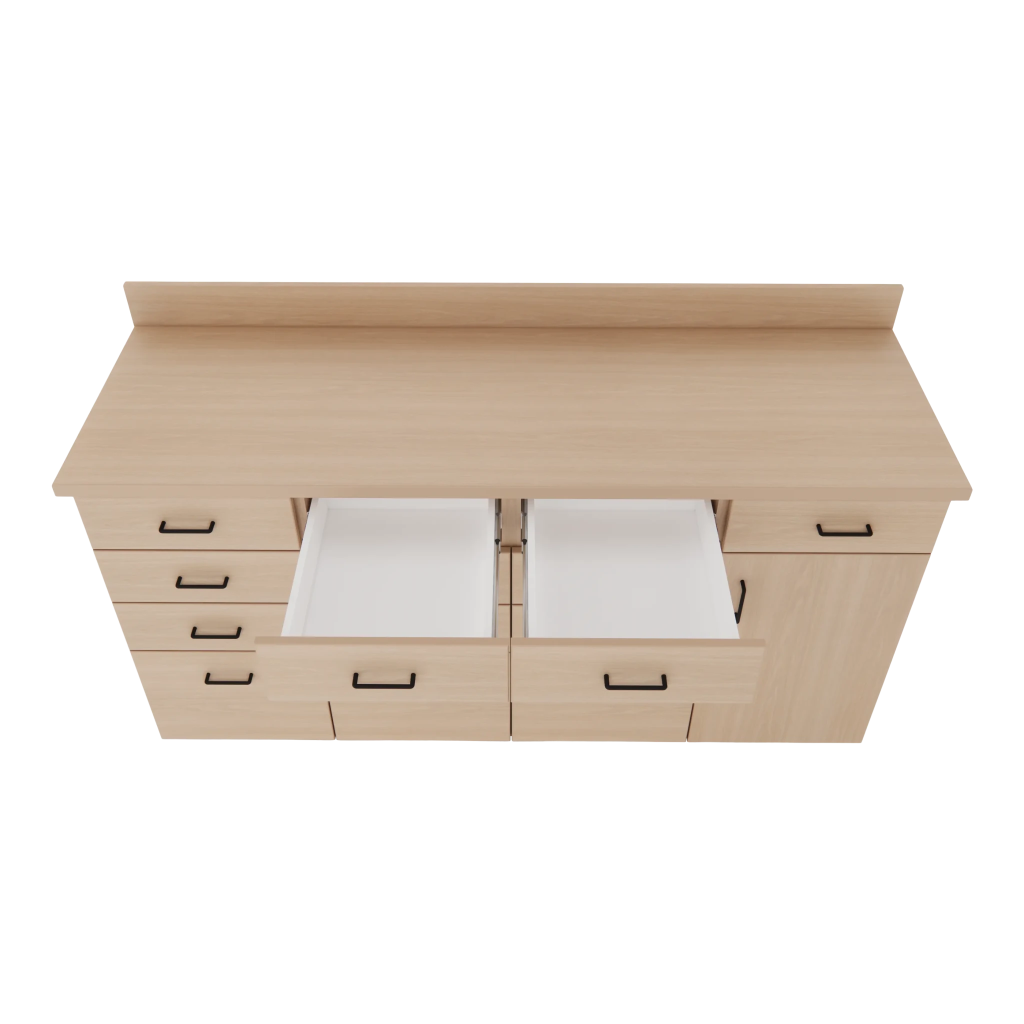 VetPro RX - 5' Wall-Mount Shelves and Combo Base Cabinet Pharmacy Veterinary Cabinet Package - Kaemark