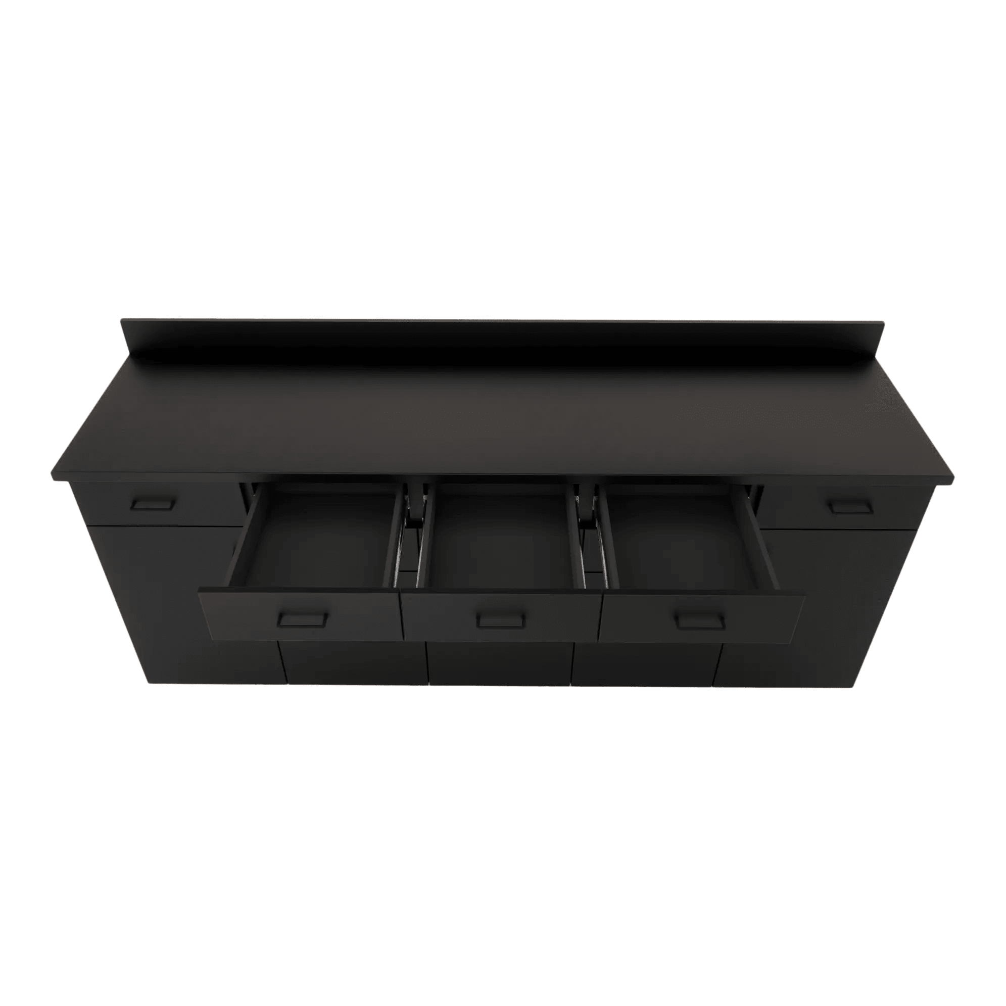 VetPro RX - 7' Wall-Mount Shelves and Combo Base Cabinet Pharmacy Room Veterinary Cabinet Package - Kaemark