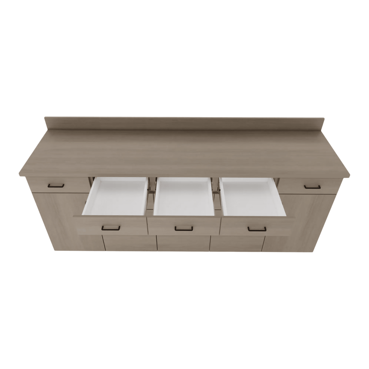 VetPro RX - 7' Wall-Mount Shelves and Combo Base Cabinet Pharmacy Room Veterinary Cabinet Package - Kaemark