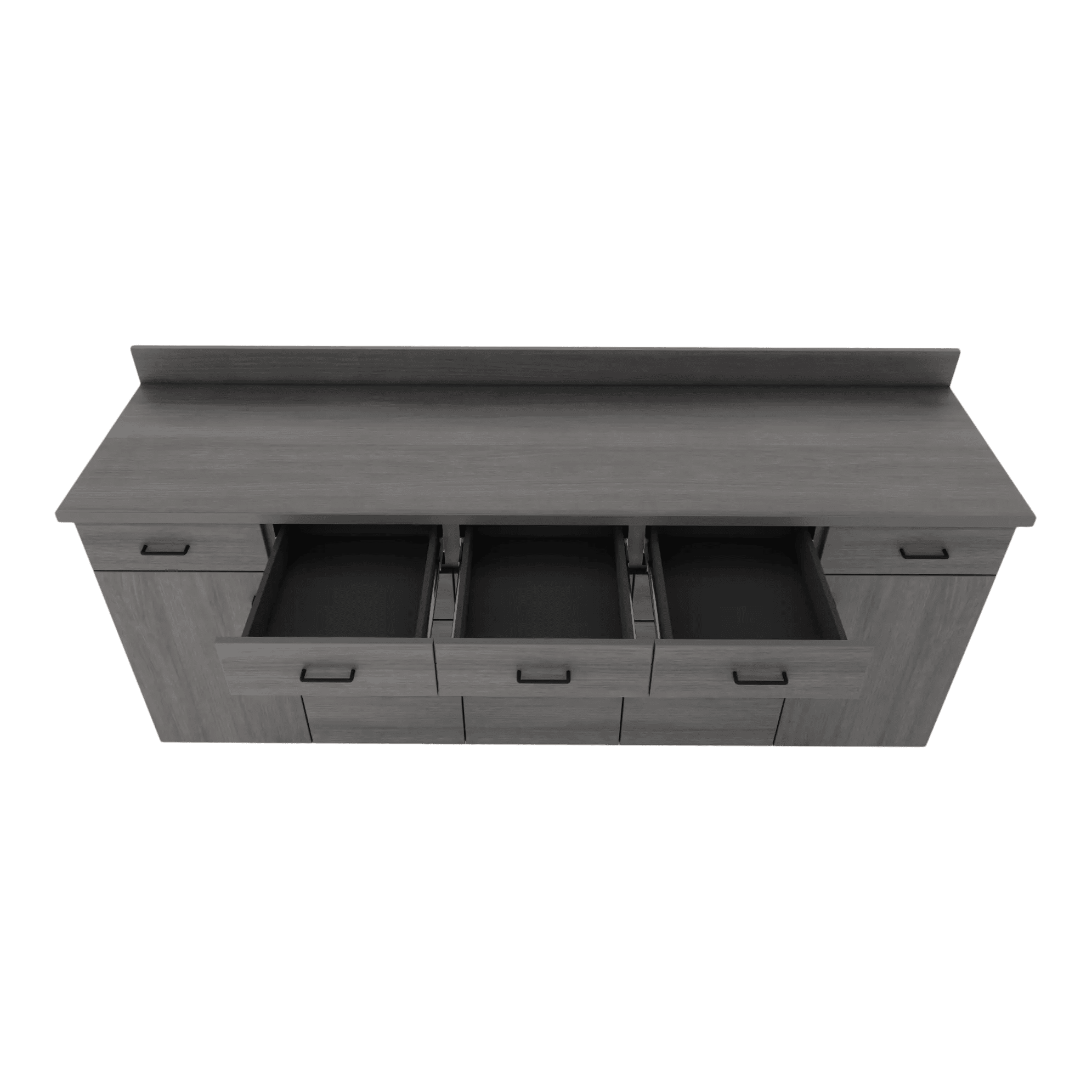 VetPro RX - 7' Wall-Mount Shelves and Combo Base Cabinet Pharmacy Room Veterinary Cabinet Package - Kaemark