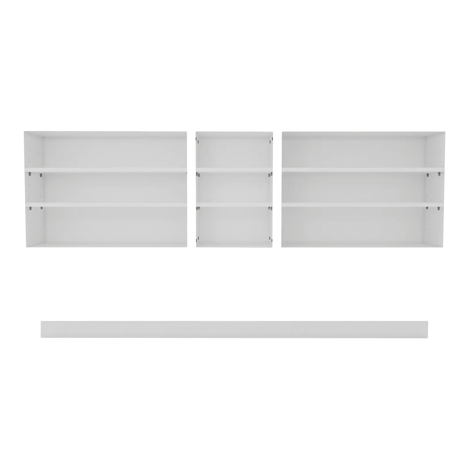 VetPro RX - 7' Wall-Mount Shelves and Combo Base Cabinet Pharmacy Room Veterinary Cabinet Package - Kaemark