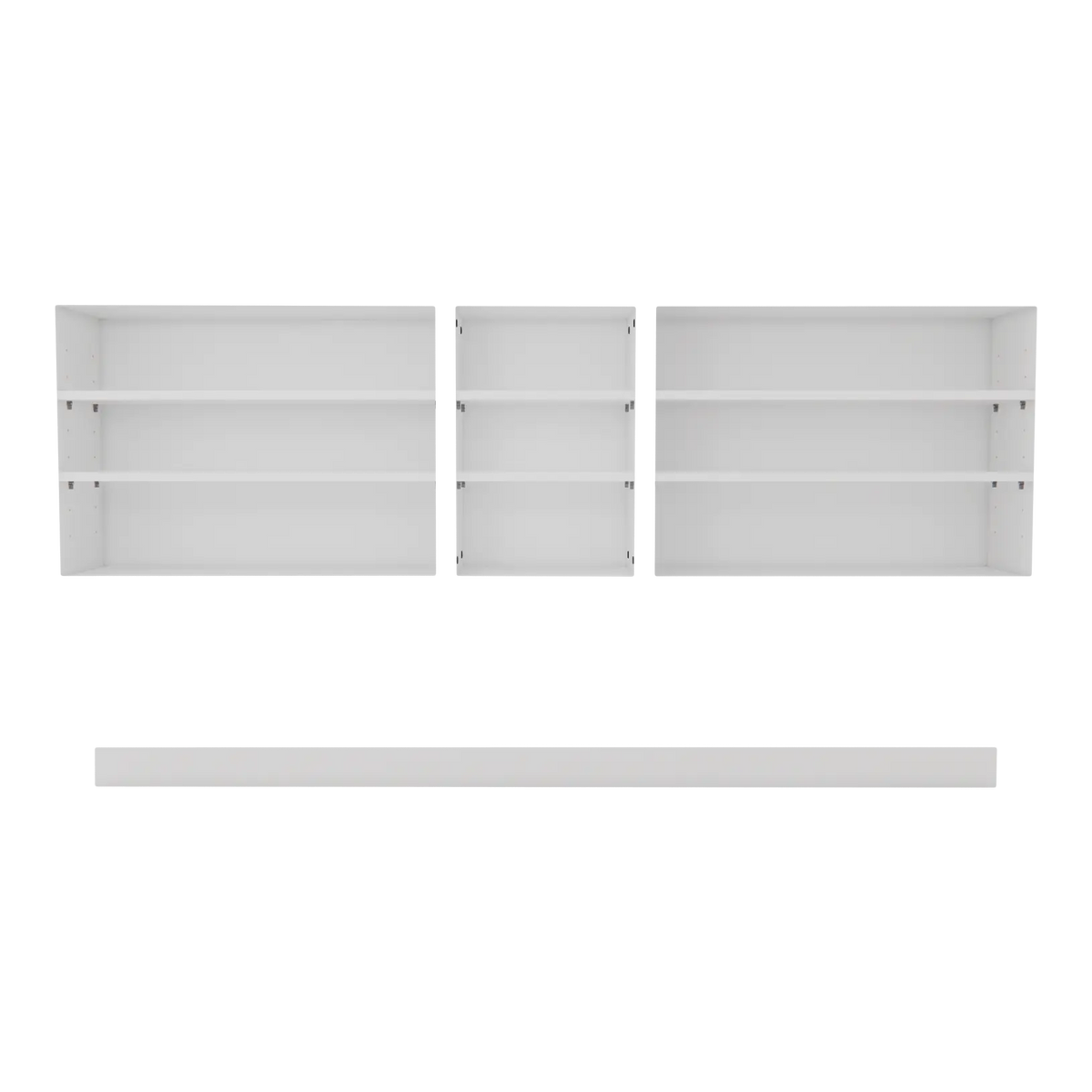 VetPro RX - 7' Wall-Mount Shelves and Combo Base Cabinet Pharmacy Room Veterinary Cabinet Package - Kaemark